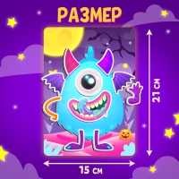 Магнитный набор &laquo;Весёлые монстрики&raquo;, 47 элементов