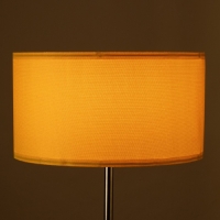 Абажур для торшера "Классика" Е27 песочный 40х40х22см