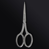 Ножницы маникюрные &laquo;Premium&raquo;, прямые, широкие, 9 см, на блистере, цвет серебристый