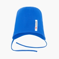 Шапка весенняя детская, цвет василек/I love mom, размер 50-54 Шапка весенняя детская, цвет василек/I love mom, размер 50-54