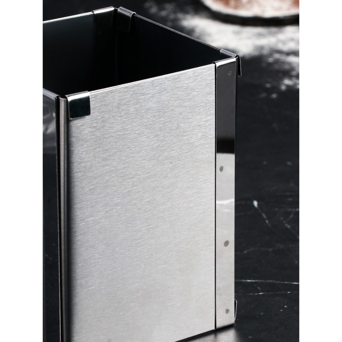 Форма для выпечки с регулировкой размера &laquo;Квадратная&raquo;, h-14 см, 10х10 - 18х18 см