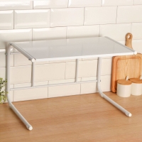 Этажерка для микроволновой печи, 56×38×35,5 см, цвет белый Этажерка для микроволновой печи, 56×38×35,5 см, цвет белый