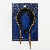 Заколка для волос со стразами &laquo;Ты прекрасна&raquo;, 12.5 х 7 х 1.5 см