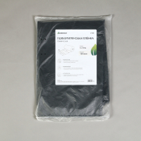 Плёнка из полиэтилена, техническая, толщина 150 мкм, чёрная, 10 &times; 3 м, рукав (1.5 м &times; 2), Эконом 50%, для дома и сада, Greengo