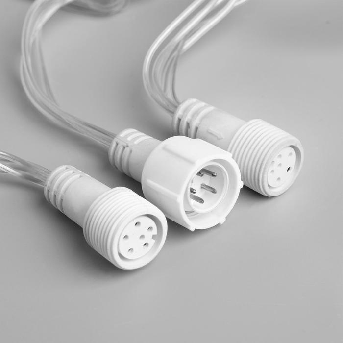 Гирлянда «Водопад» 2 × 3 м, IP44, УМС, белая нить, 800 LED, свечение белое, 8 режимов, 220 В Гирлянда «Водопад» 2 × 3 м, IP44, УМС, белая нить, 800 LED, свечение белое, 8 режимов, 220 В