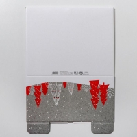 Коробка подарочная новогодняя складная &laquo;Новогоднее поздравление&raquo;, 31,2 х 25,6 х 16,1 см, Новый год