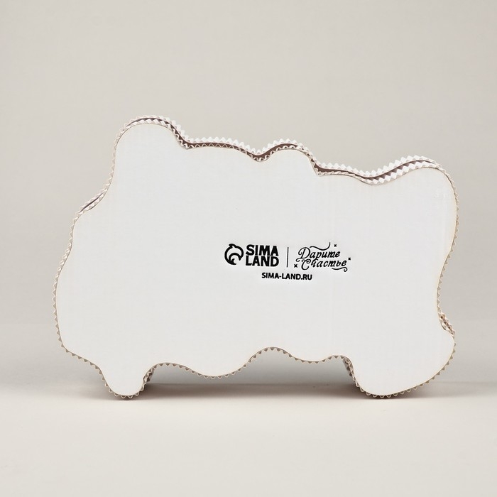 Коробка подарочная &laquo;Дружок&raquo;, 21 х 15 х 5 см, Новый год