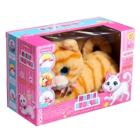 Интерактивная игрушка &laquo;Милая кошечка&raquo;, звук, реагирует на прикосновения, МИКС