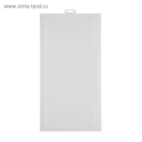 Люк ревизионный "РВС", 200 х 400 мм, пластик, белый