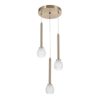 Светильник "Жаклин" 3х3Вт G4 Белый 30х30х180см