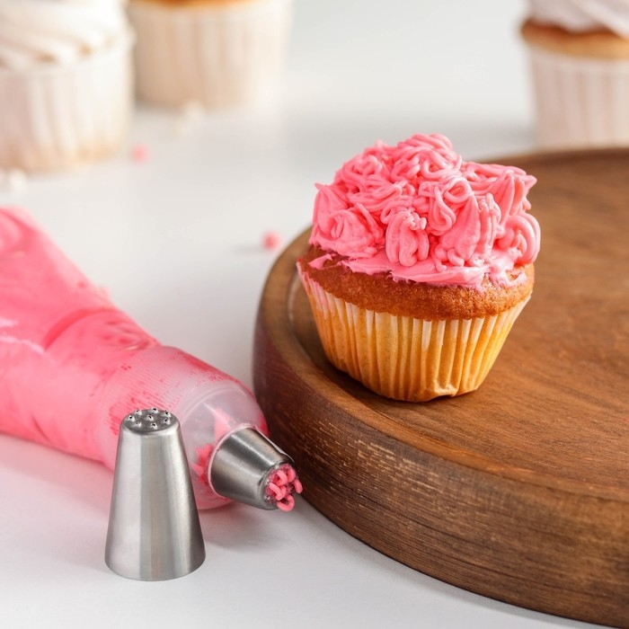 Насадка кондитерская KONFINETTA &laquo;Травка&raquo;, d=3,5 см, выход d=1,9 см, нержавеющая сталь