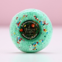 Бомбочка для ванны &laquo;С Новым Годом!&raquo;, 60 г, аромат яблочного штруделя, ЧИСТОЕ СЧАСТЬЕ