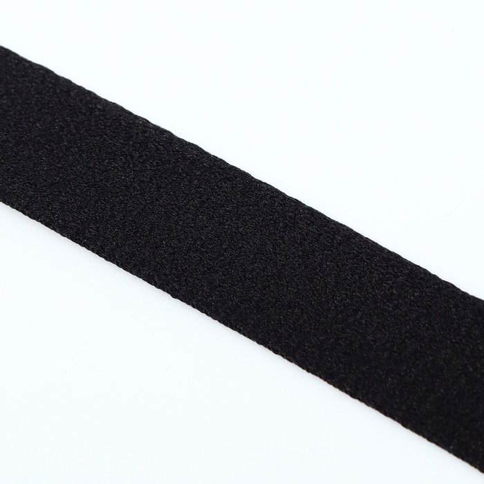 Лента тоннельная, двухстрочная, 10 мм, 10 &plusmn; 0,5 м, цвет чёрный