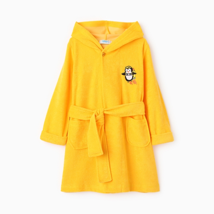 Халат для мальчика, цвет жёлтый, рост 98 см Халат для мальчика, цвет жёлтый, рост 98 см