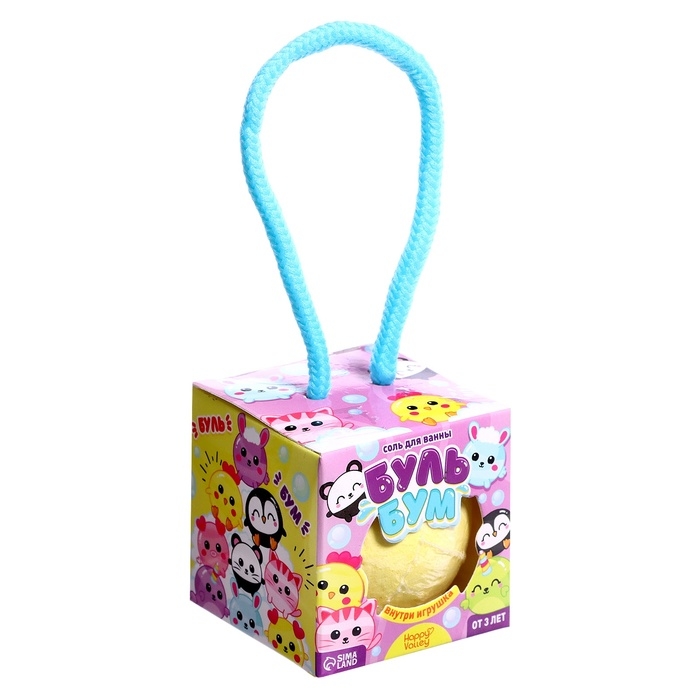 Соль для ванны с игрушкой «Буль-бум» Соль для ванны с игрушкой «Буль-бум»