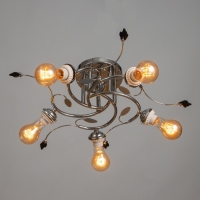 Люстра "Арден" бп 5х40Вт Е27 Хром МОДЕЛЬ: 2600551 Люстра "Арден" бп 5х40Вт Е27 Хром МОДЕЛЬ: 2600551