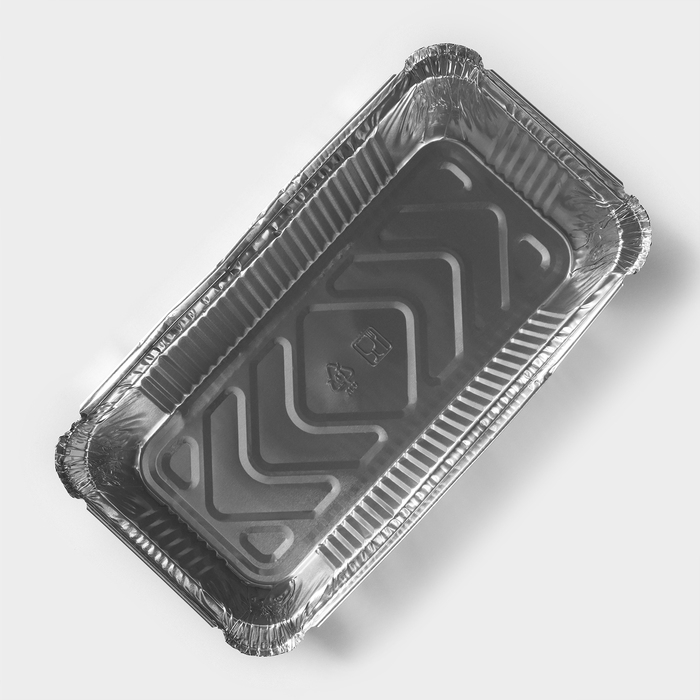 Набор форм из фольги для запекания и выпечки Доляна, 865 мл, 21&times;10,5&times;6 см, 2 шт