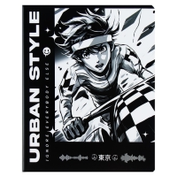 Тетрадь 96 листов в клетку на скрепке Аниме. Tokyo, обложка мелованный картон, ВД-лак, МИКС Тетрадь 96 листов в клетку на скрепке Аниме. Tokyo, обложка мелованный картон, ВД-лак, МИКС