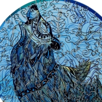 Пазлы деревянные фигурные «Вожак стаи», 163 элемента Пазлы деревянные фигурные «Вожак стаи», 163 элемента