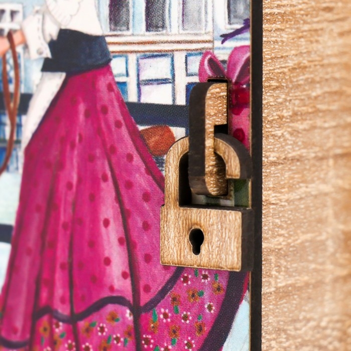 Шкатулка-книга "Велопрогулка" 14х12х5 см