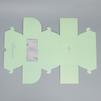 Коробка для капкейков, кондитерская упаковка двухсторонняя, 2 ячейки, &laquo;Для тебя&raquo;, 16 х 10 х 10 см