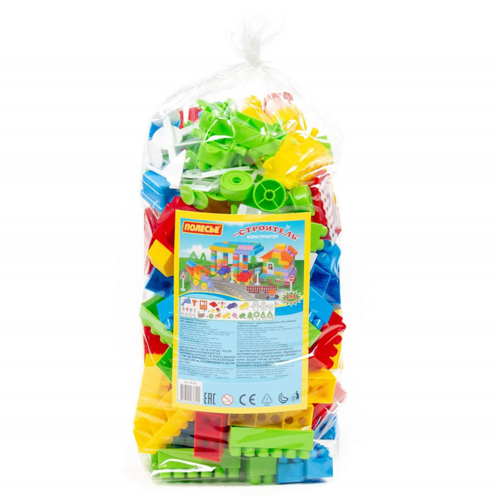 Конструктор «Строитель», 181 деталь Конструктор «Строитель», 181 деталь