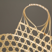 Корзина плетеная, 25х12х12/24 см, бамбук Корзина плетеная, 25х12х12/24 см, бамбук