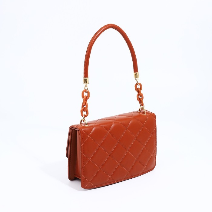 Сумка-мессенджер на магните, цвет рыжий Сумка-мессенджер на магните, цвет рыжий