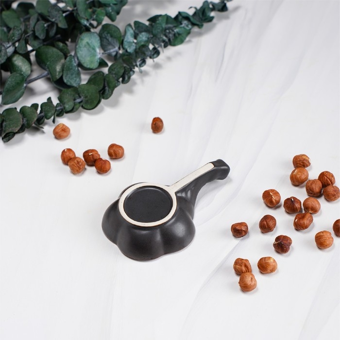 Соусник керамический &laquo;Таллула&raquo;, 11,5&times;7,5&times;3 см, цвет зелёный