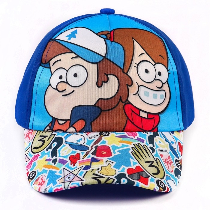 Кепка детская, размер 52-56, Гравити Фолз Кепка детская, размер 52-56, Гравити Фолз