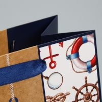 Пакет подарочный ламинированный вертикальный, упаковка, &laquo;Лучшему&raquo;, MS 18 х 23 х 8 см