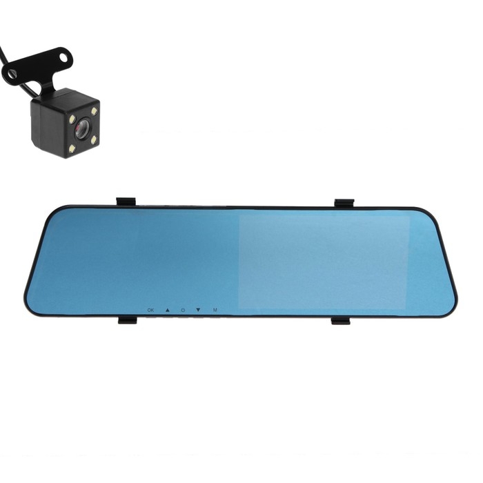 Видеорегистратор Cartage, 2 камеры, HD 1080P, IPS 7.0, обзор 140&deg;