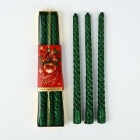 Новогодние свечи витые &laquo;Новый год: Уютного нового года&raquo; 3 шт