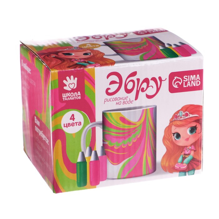 Рисование на воде: эбру &laquo;Создай свою кружку&raquo;