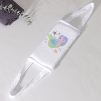 Мочалка-лента для тела хлопковая Доляна &laquo;Русалочка&raquo;, 10,5&times;25 см