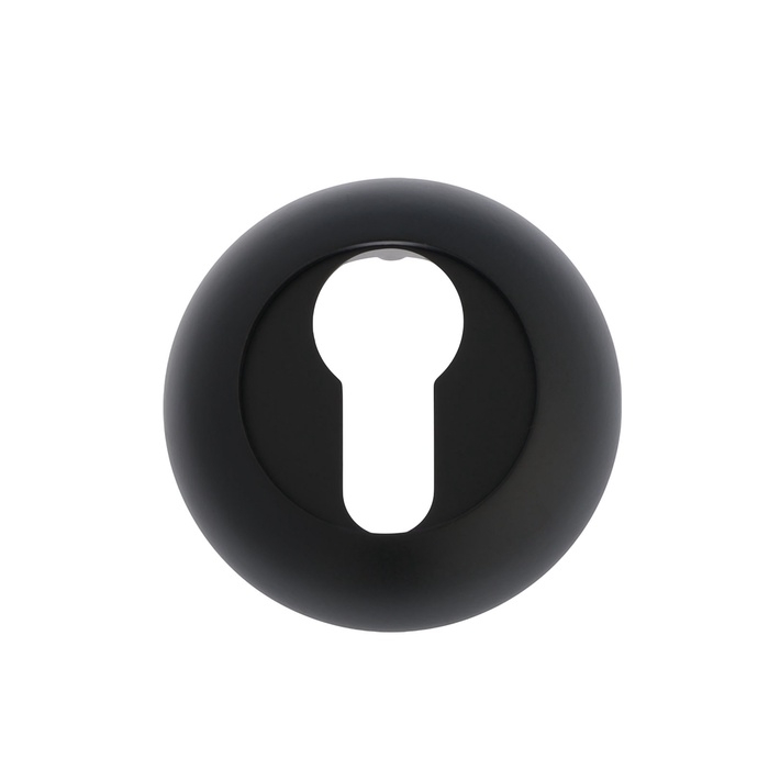 Накладка на цилиндровый механизм LOCKLAND, круглая d=53 мм, с креплением, цвет черный Накладка на цилиндровый механизм LOCKLAND, круглая d=53 мм, с креплением, цвет черный