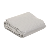 Тент защитный, 3 &times; 2 м, плотность 60 г/м&sup2;, УФ, люверсы шаг 1 м, тарпаулин, серый