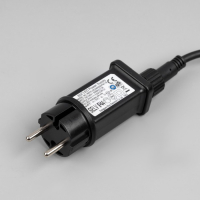 Гирлянда &laquo;Клип-лайт&raquo; 3 нити по 10 м, IP44, УМС, тёмная нить, 198 LED, свечение мульти, 8 режимов, 24 В