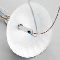 Светильник BayerLux 59301/1 E27 40Вт белый с золотой патиной 15,5х15,5х32 см