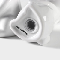 Набор для специй Доляна &laquo;Зайка&raquo;, 2 предмета: солонка 50 мл, перечница 50 мл, цвет белый