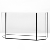 Аквариум "Панорамный" без крышки, 70 литров, 68 х 29 х 37 см