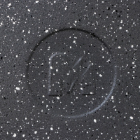 Сковорода &laquo;Гранит&raquo;, d=28 см, пластиковая ручка, антипригарное покрытие, цвет серый