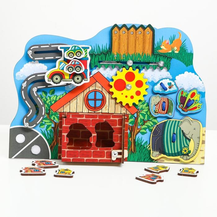 Бизиборд &laquo;Большой-маленький&raquo;