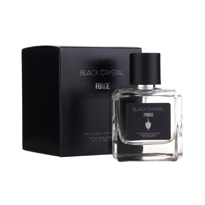 Парфюмерная вода мужская Black Crystal Парфюмерная вода мужская Black Crystal "Force", 100 мл