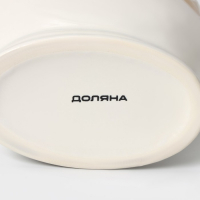 Набор аксессуаров для ванной комнаты Доляна &laquo;Мрамор&raquo;, 3 предмета (дозатор с подставкой 550 мл, 2 стакана)