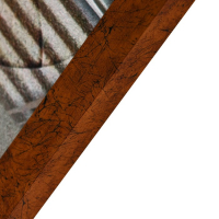 Картина "Цветущая орхидея" 42*106 см