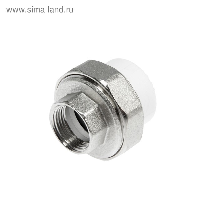 Муфта VALFEX, d=32 мм х 3/4", внутренняя резьба, комбинированная, разъемная, американка