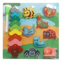 Развивающий сортер "Весёлые насекомые"