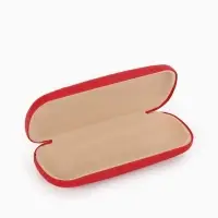 Футляр для очков Июнь2503, 16*5,8*3 см, хлопушка, красный
