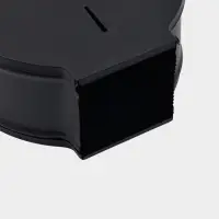 Диспенсер для туалетной бумаги St&ouml;lz, втулка 6 см, нержавеющая сталь, чёрный